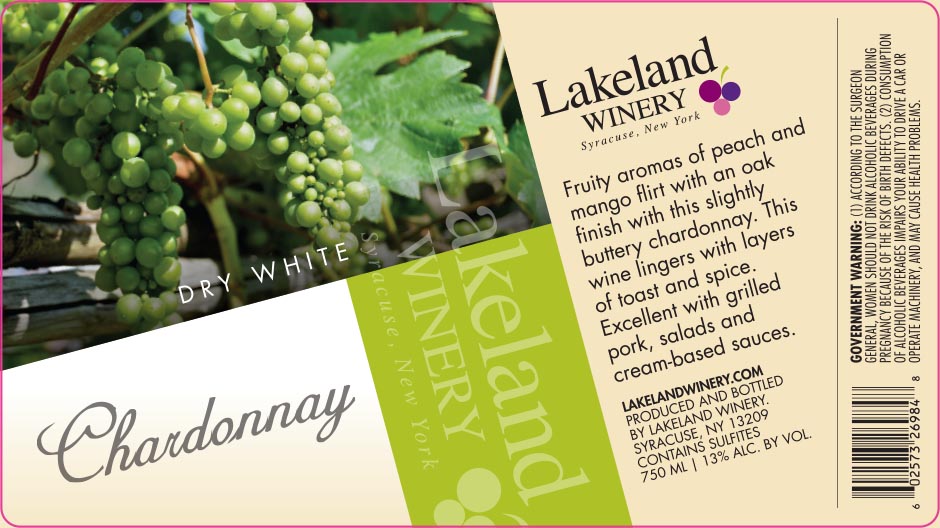 Chardonnay Lakeland Winery